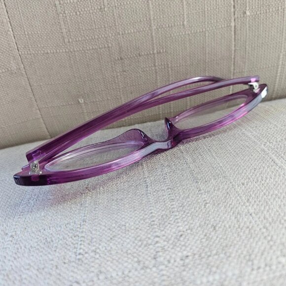 Zenni Optics Women Eyeglasses Frame Cat Eye Fuchsia Color Glasses Eye Wear - Picture 7 of 12